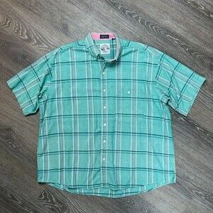 Gant Salty Dog Vintage Men's Short Sleeve Button Down Shirt Size XL